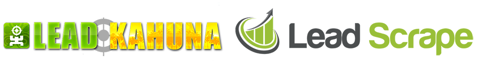 Lead Kahuna & Lead Scrape logos
